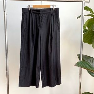 COS Black Wool Culotte